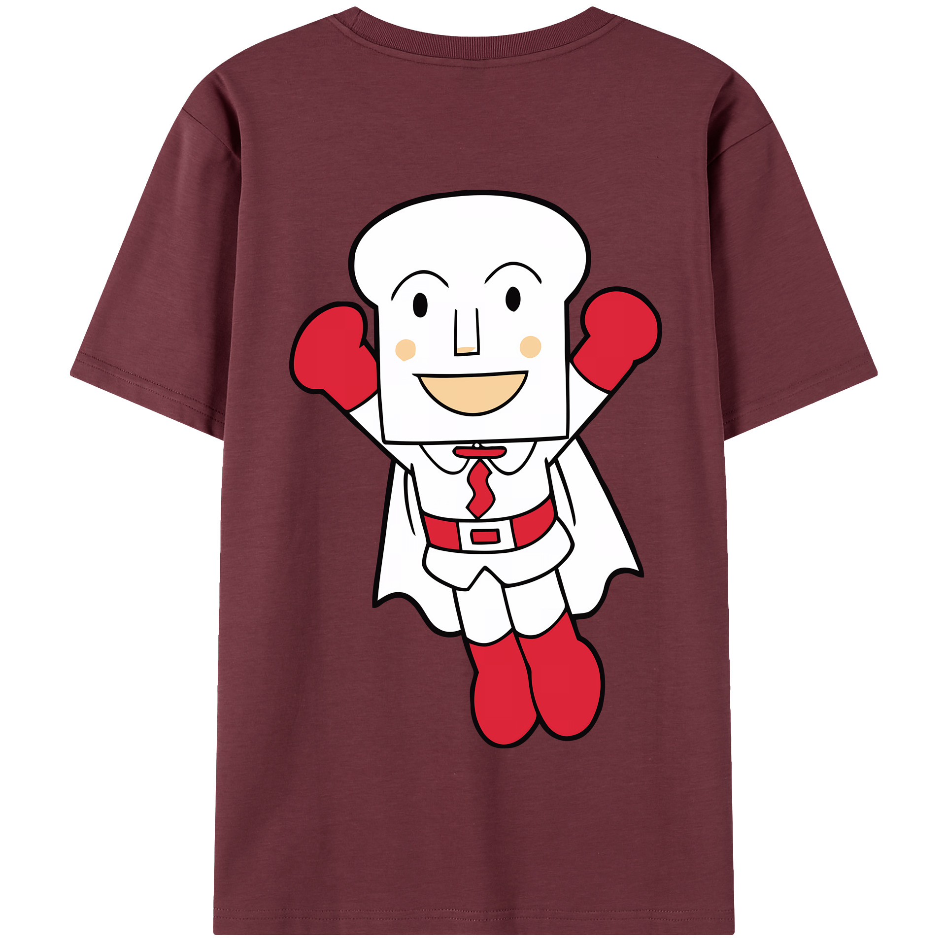 （画像用） アンパンマン Anpanman 綿100％半袖Tシャツ（背面プリント）